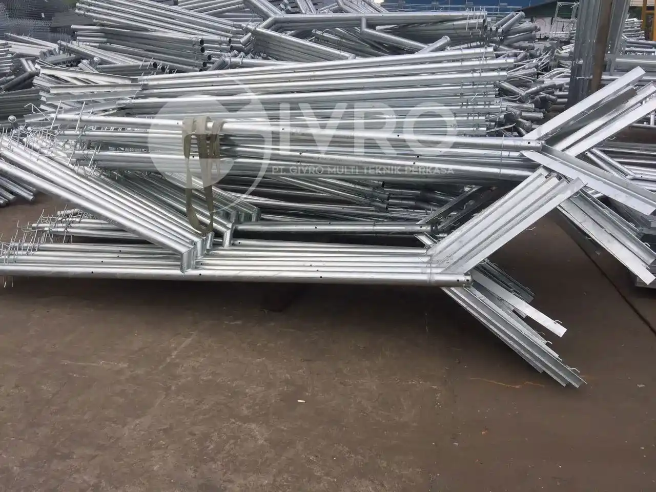 jual tiang pagar brc galvanis