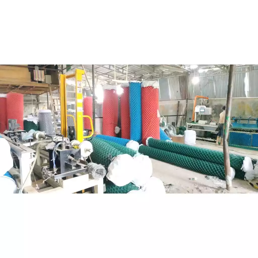 kawat harmonika pvc dengan pilihan warna
