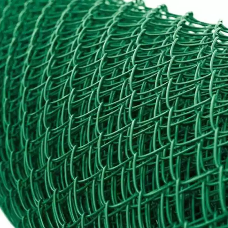 kawat harmonika pvc hijau