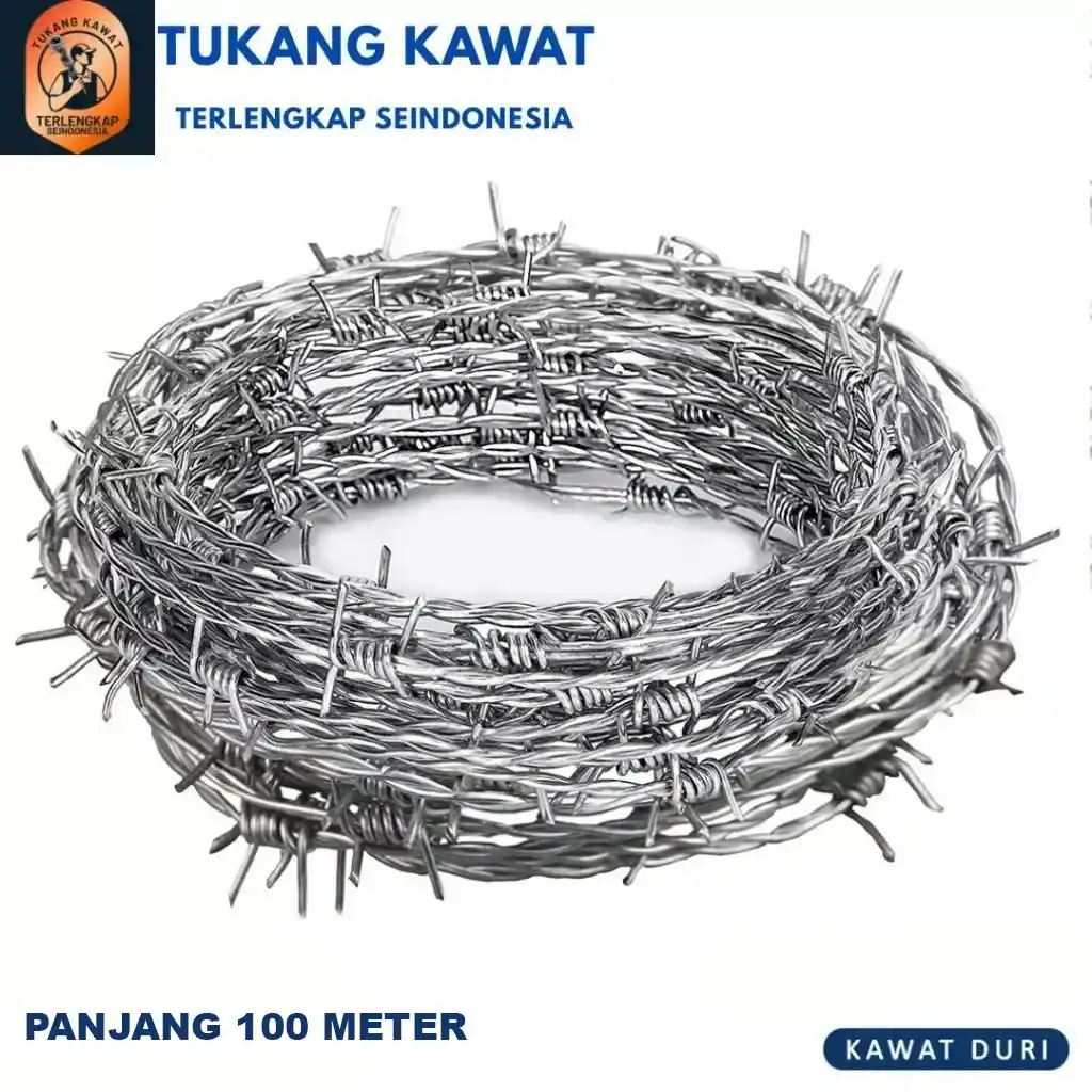 pabrik kawat duri panjang 100 meter