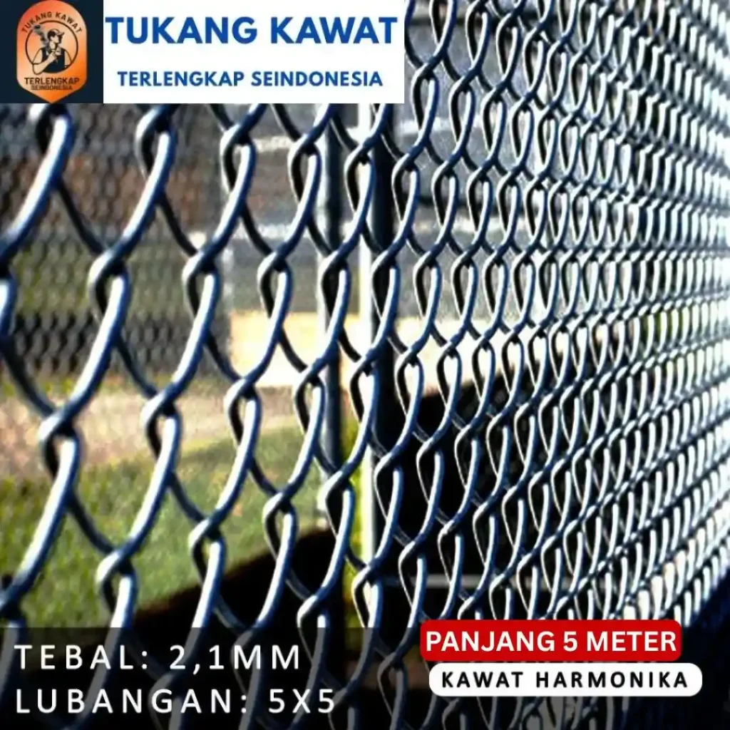 pabrik kawat harmonika 5 meter