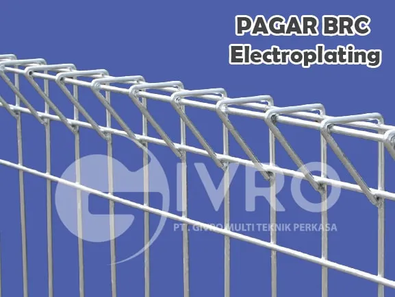 pabrik pagar brc electroplating