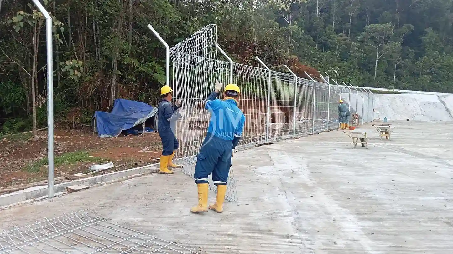 pemasangan pagar brc